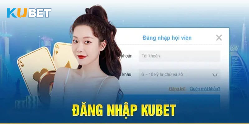 Đăng nhập Kubet online trực tiếp trên website