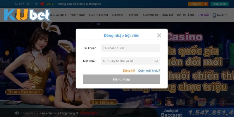 Tải app Kubet để tận hưởng các tiện ích hiện đại và ưu việt